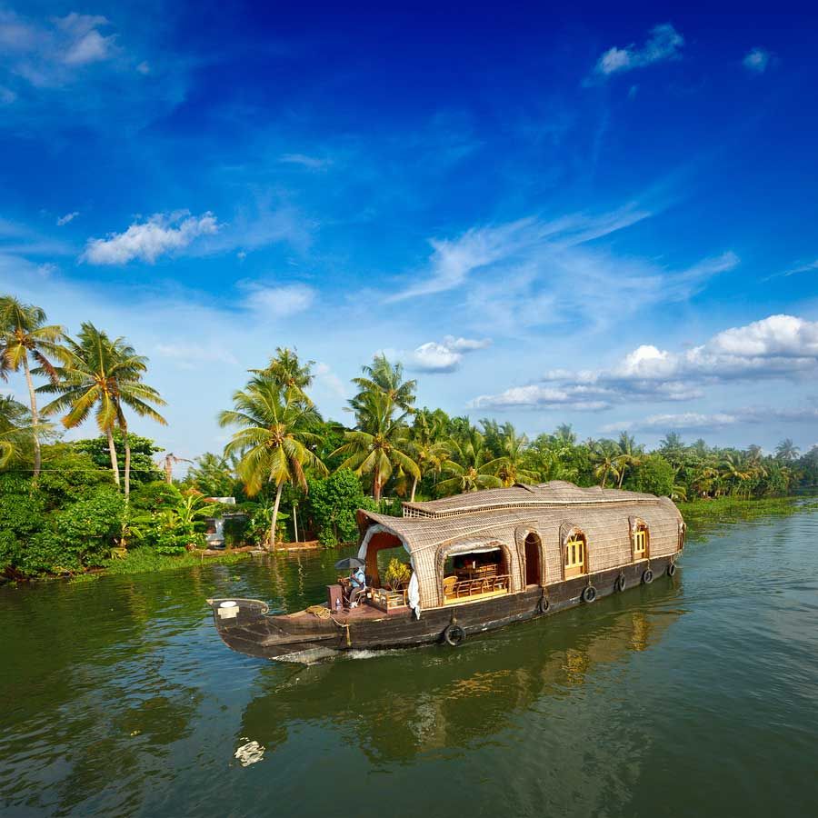 Kerala backwaters houseboat cruise Alleppey tour package